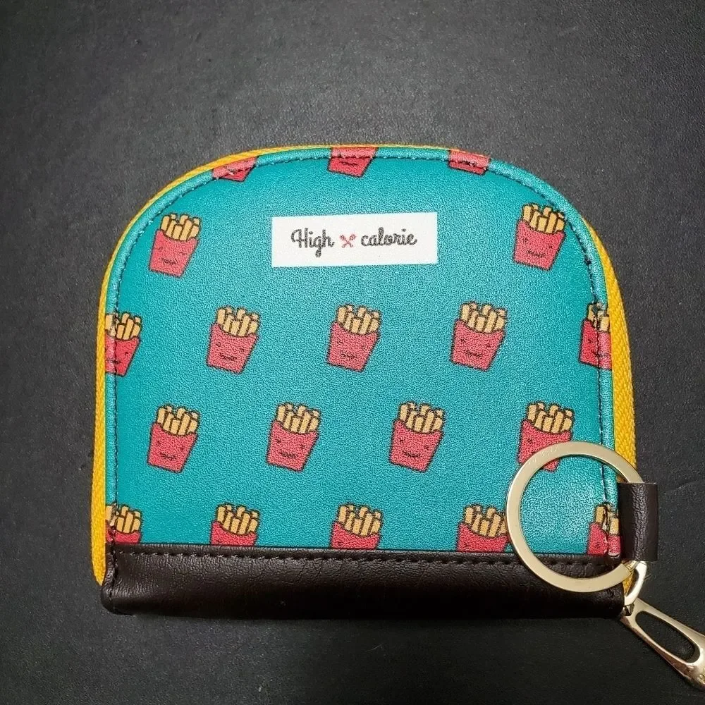 Ding! Fries are Done coin purse Colorful French Fries